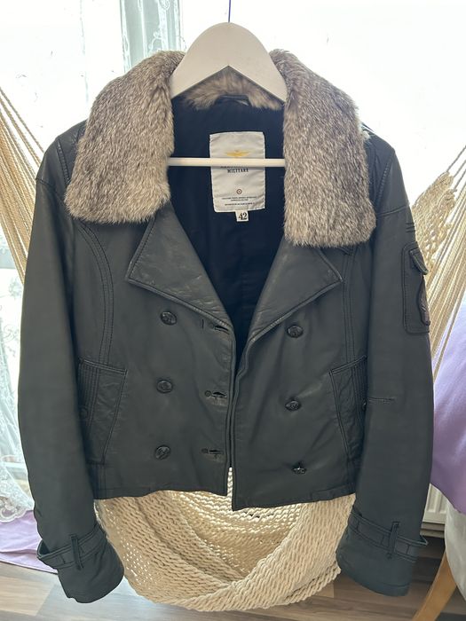 Geaca de piele Aeronautica Militare femei