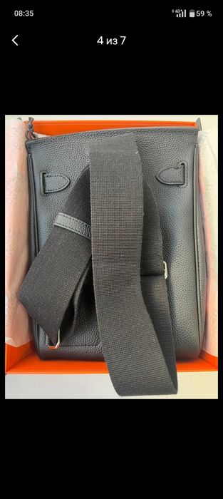 Hermes барсетка мужская