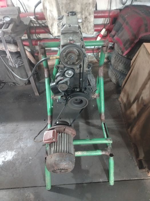 Станок для холодной обкатки двигателей