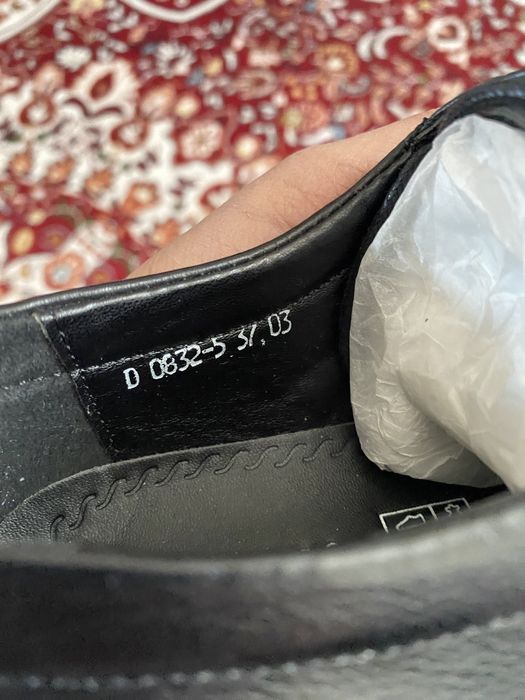 Кожаная Обувь в школу 36