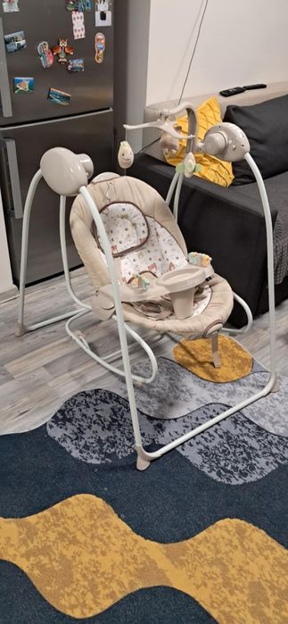 Електрическа люлка и шезлонг Lorelli Tango Beige