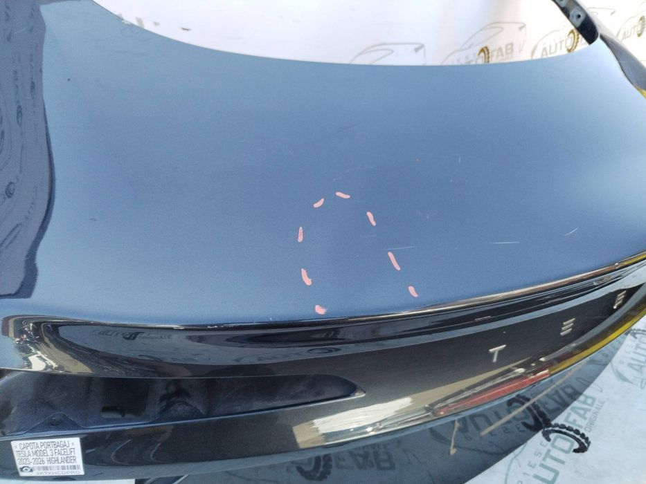 Capota portbagaj Tesla Model 3 Facelift Highland an 2023-2024-2025-202