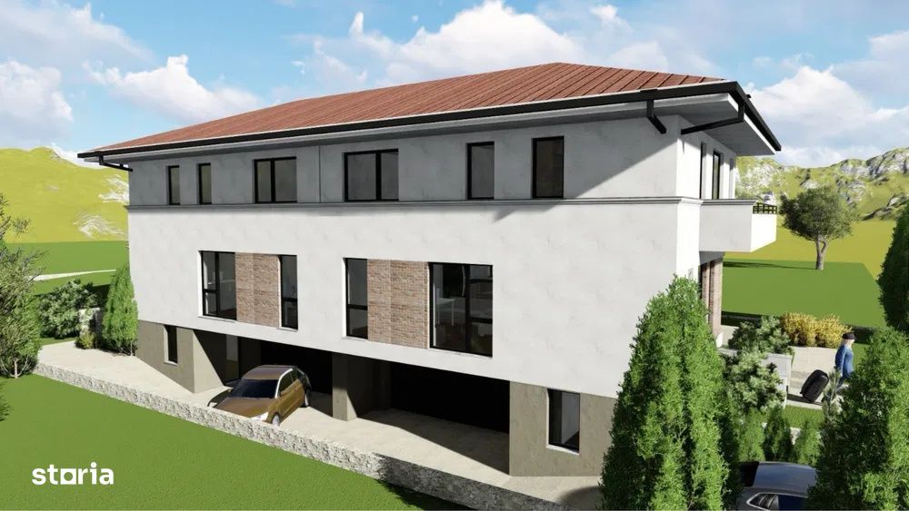 Duplex NZEB cu 195 mp utili si panorama spre oras | Dambul Rotund
