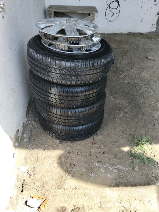 Дайын дөңгелек дискімен.