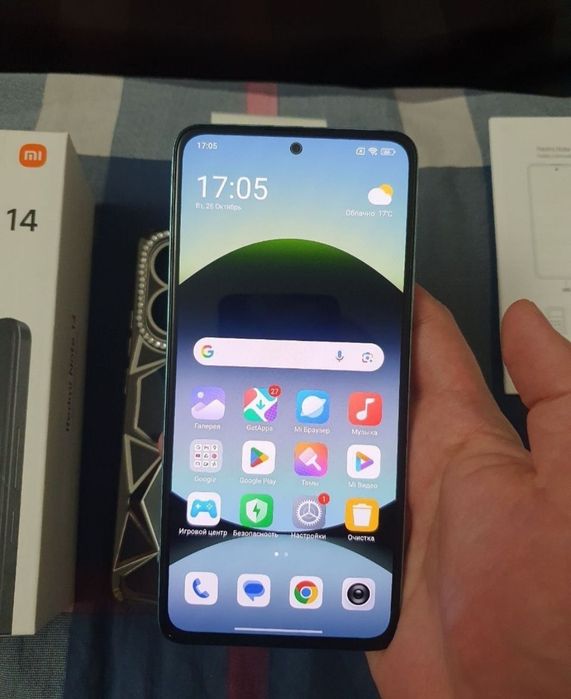 Redmi Note 14 16/128GB Green Karobka 2025 Igravoy Sastayani Xaroshiy