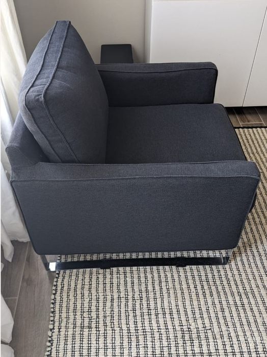 Husa fotoliu MELLBY IKEA
Ikea pouf leaving 
Dimensiuni 

L-120 cm
l- 1