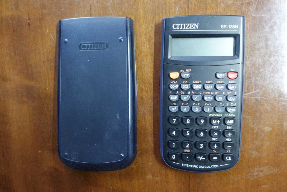 Калькулятор Citizen SR135N