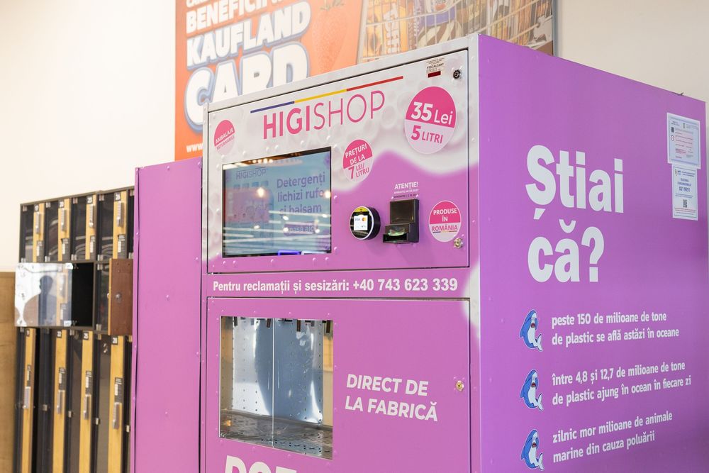 Afacere la cheie Dozator Detergent