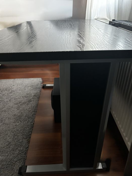 Birou Culoare Negru 115 cm