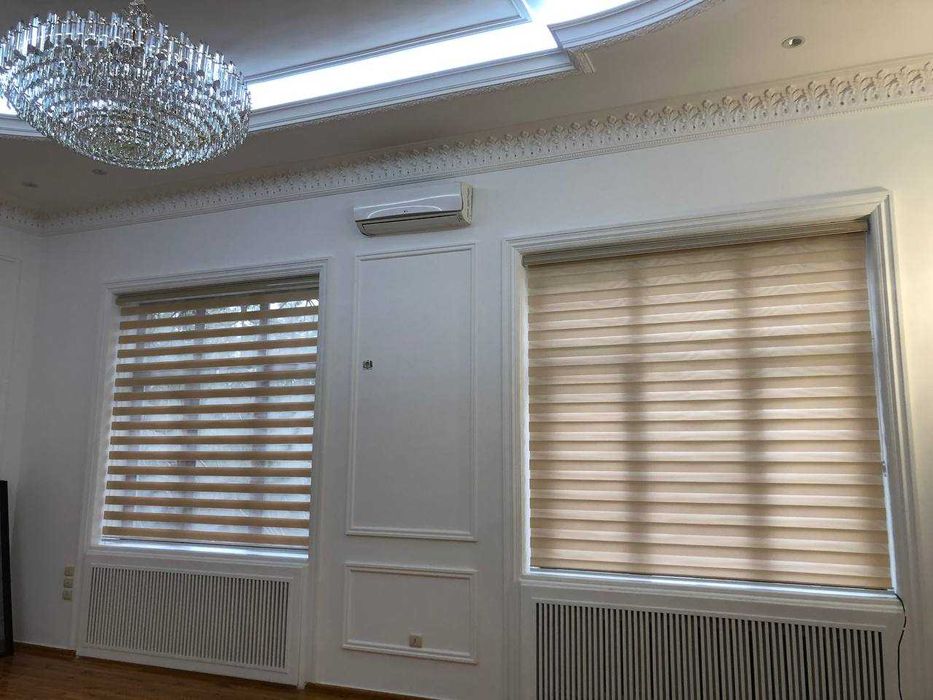 Жалюзи (Jalyuzi) День Ночь, Комбо, зебра. Бесплатная доставка