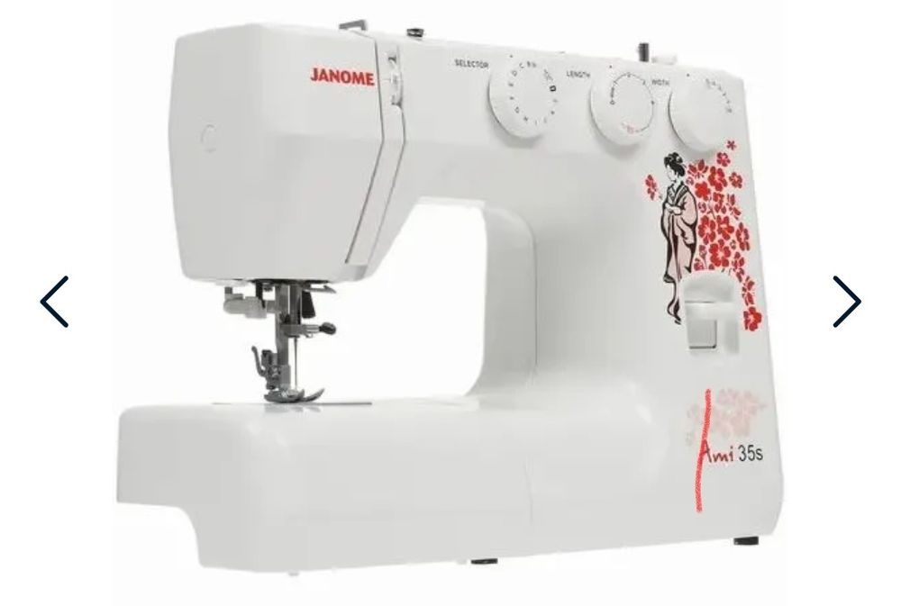 Продаётся  новая швейная машина JANOME Ami 35 s