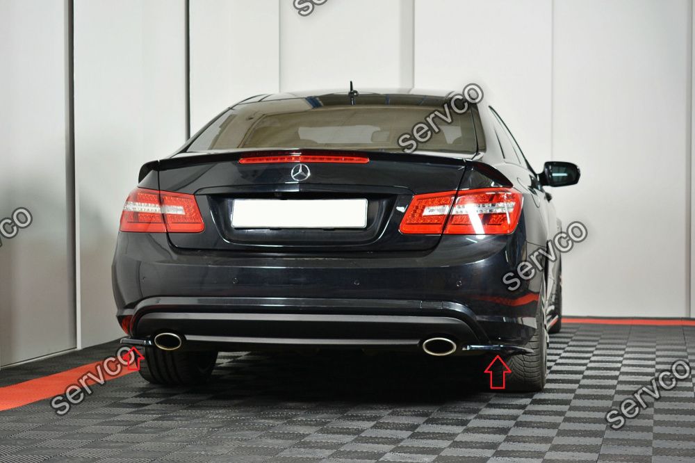 Bodykit tuning Mercedes E Class W207 Coupe AMG LINE 2009-2012 v1 Maxton Design
