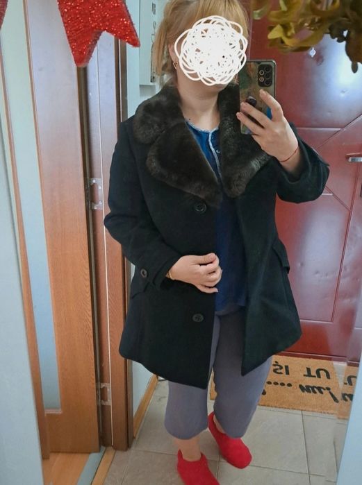 Palton gros din lana
