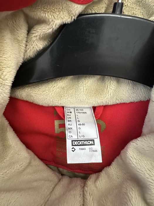 Geaca ski rosie , marimea L