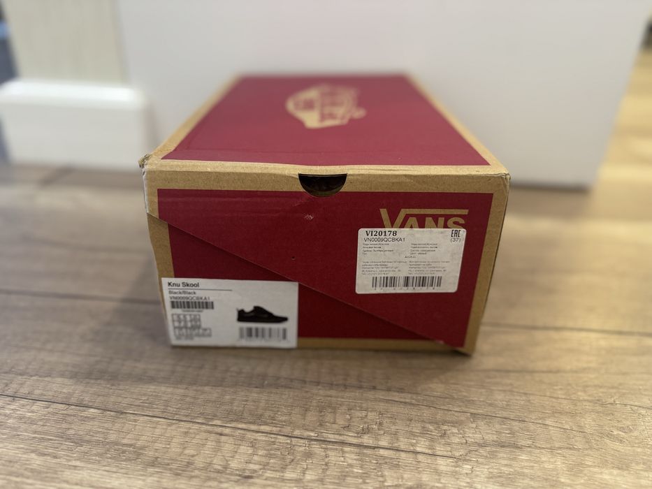 Кеды Vans детские, размер 37,