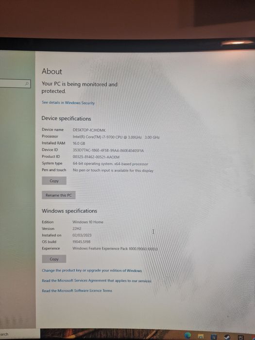 Calculator si monitor Gaming Msi