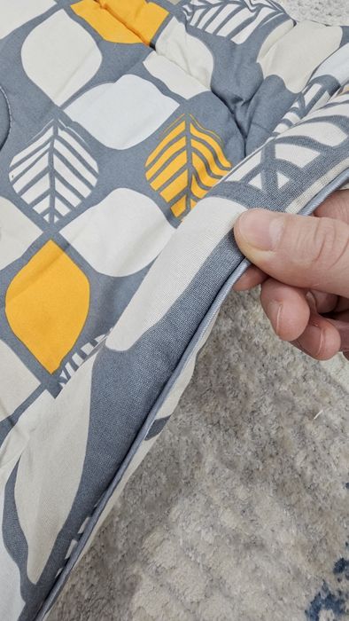 Іші мақтадан станок арқылы тігілген көрпе