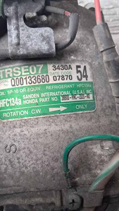 compresor AC Honda Civic 8 an 2008 cod 38800-RNC-Z020-M2