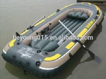 Лодка надувная трехместная