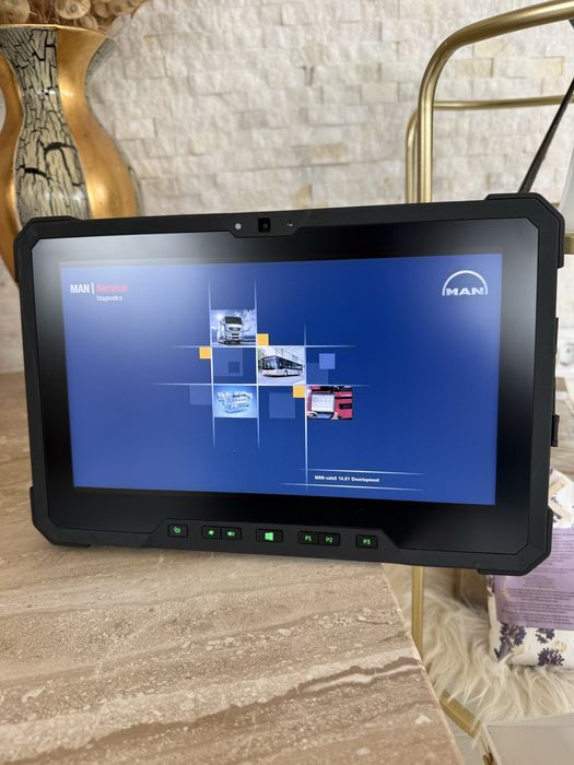 MAN CATS 2 Tester Diagnoză Camioane + Tabletă Dell Rugged