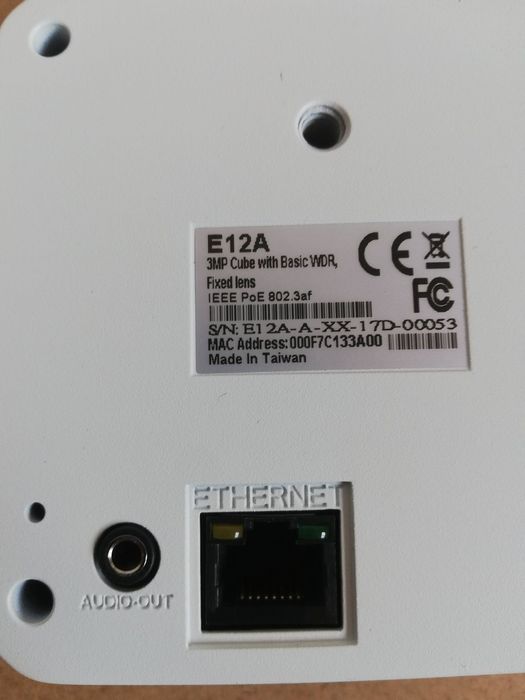 Камера Acti E12A 3mpx cube with basic WDR