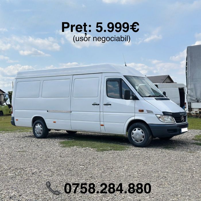 Mercedes Sprinter 313 CDI - Dubă 3 panouri - Motor 2.2