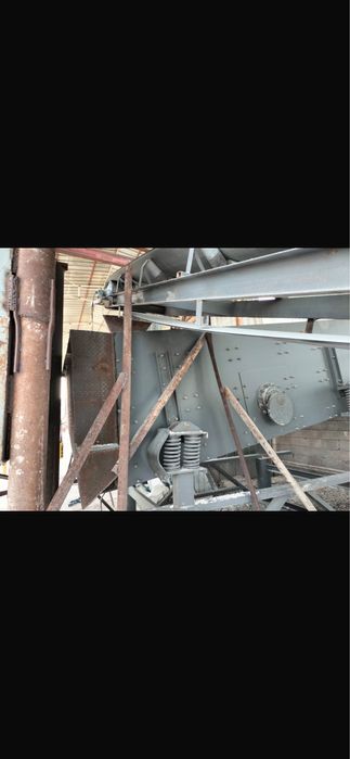 Грохот с конвейером