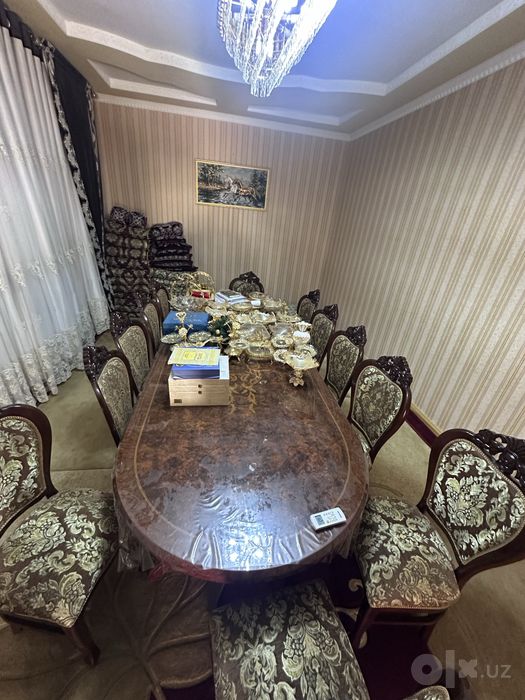 Гостини стол стул 12 кишилик
