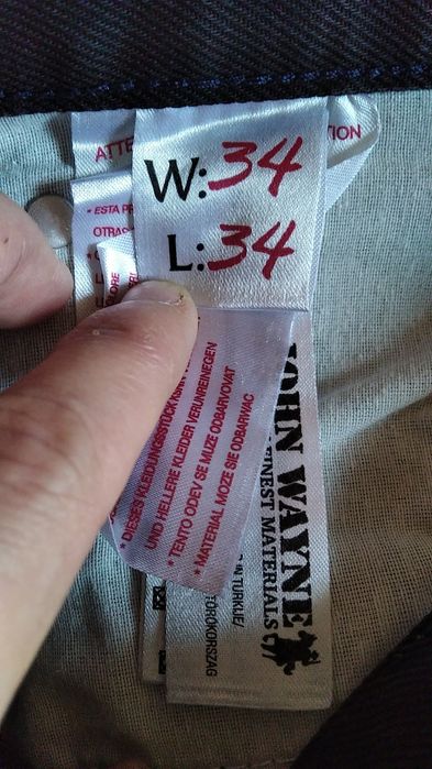 JOHN WAYNE CША Оригинал мужской Дженсы новый