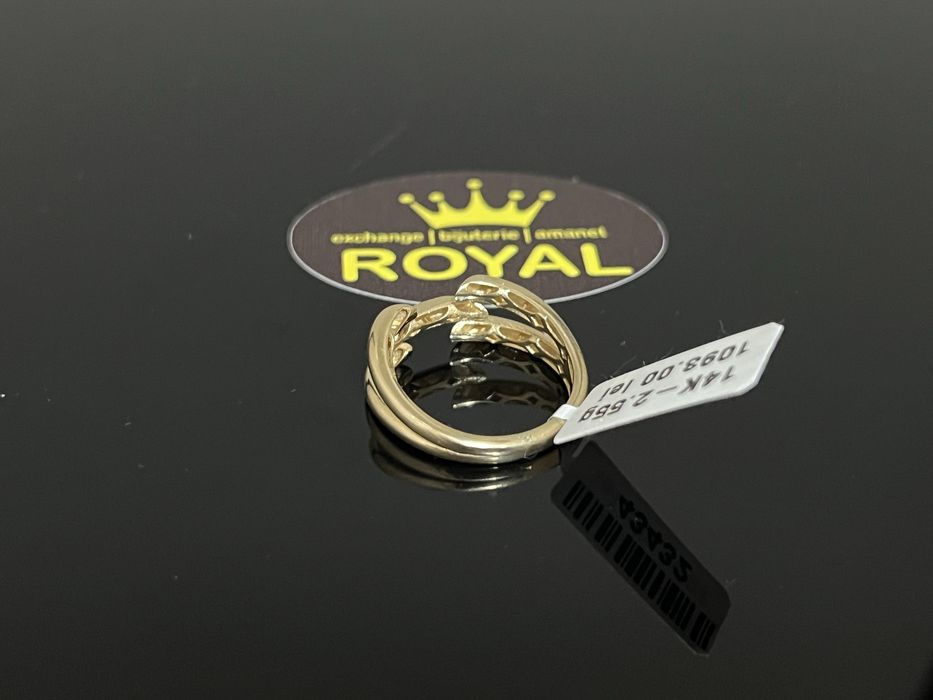 Bijuteria Royal CB : Inel dama aur 14k 2,55 grame