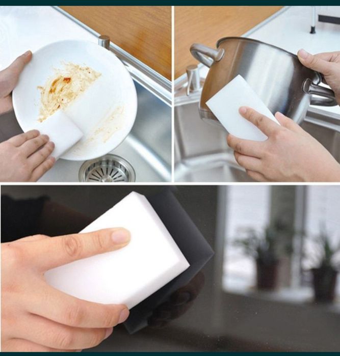 Очищающие меламиновые губки