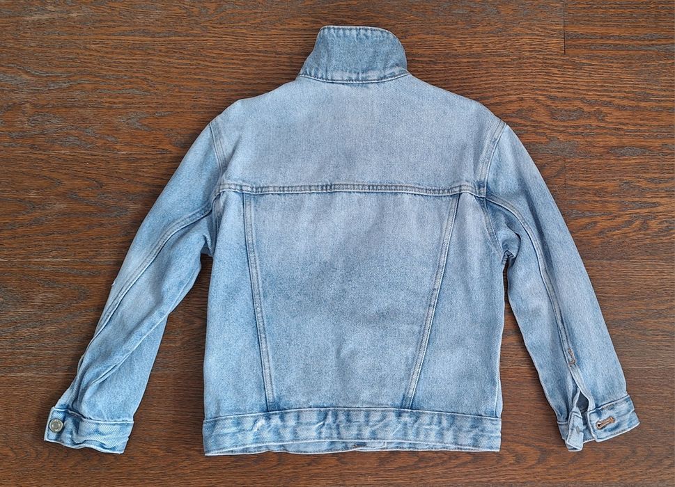Дънково яке за момиче ZARA размер 8 , 128см