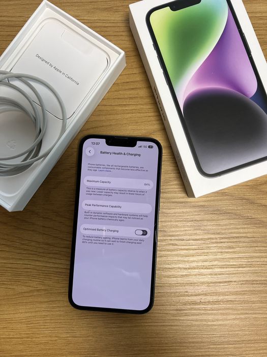 Iphone 14 128 GB , пълен комплект