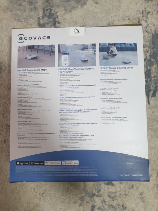 Deebot N8 Ecovacs Vacuum Mopping Nou