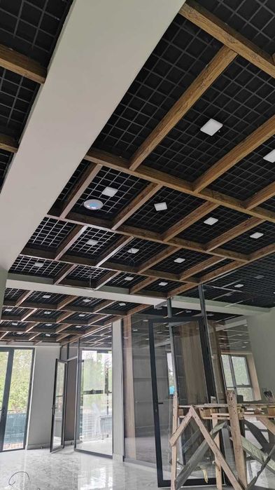 Грильято потолок | Грилято | сеточный потолок | клеточный | Grilyato |