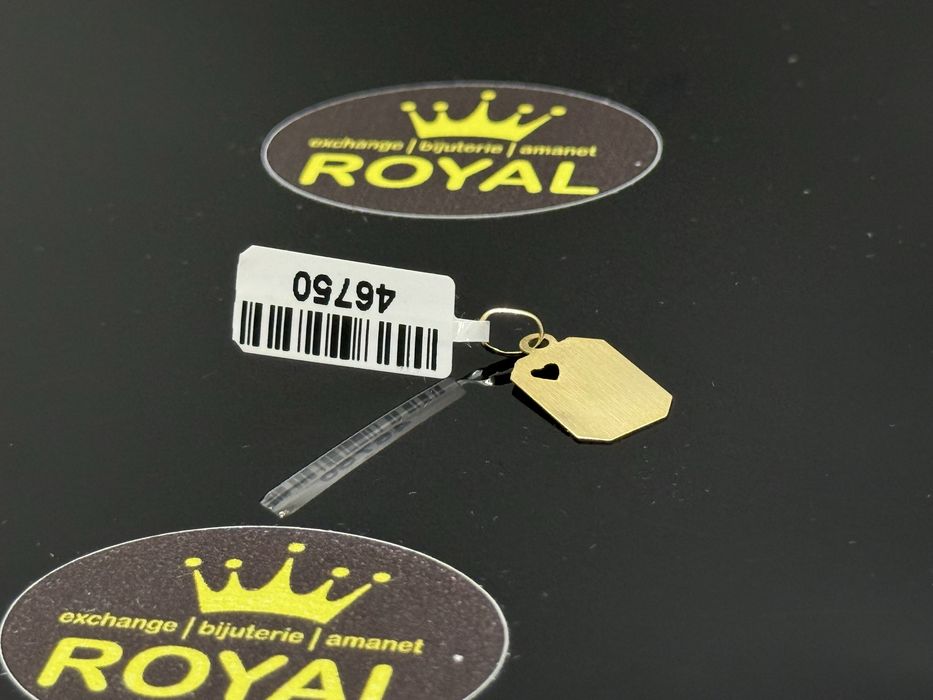 Bijuteria ROYAL : Pandantiv AUR 14K / 0.66 GR