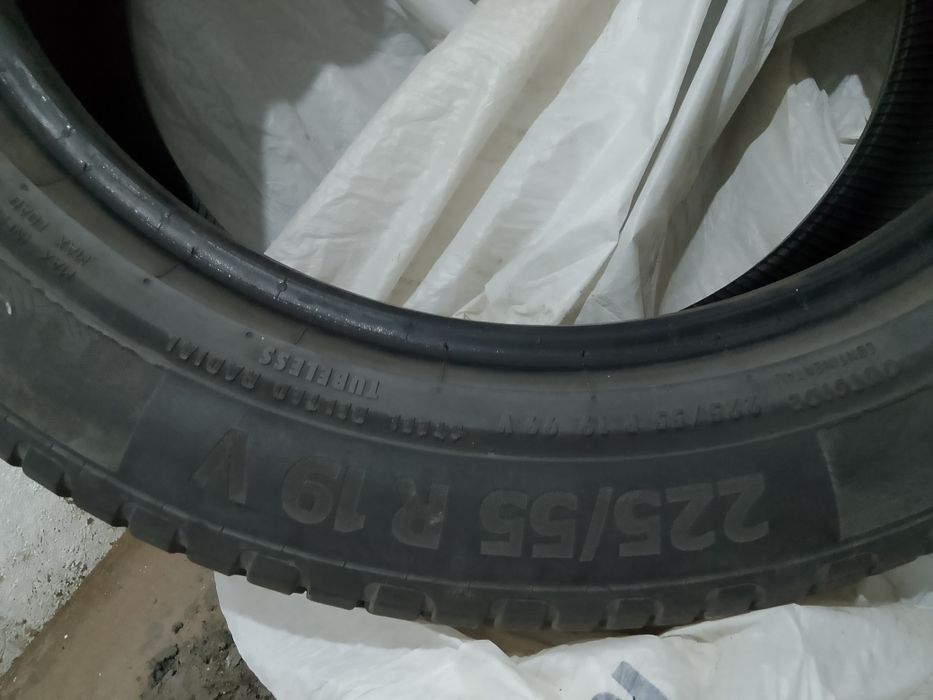 Продам комплект летних шин (б/у)
