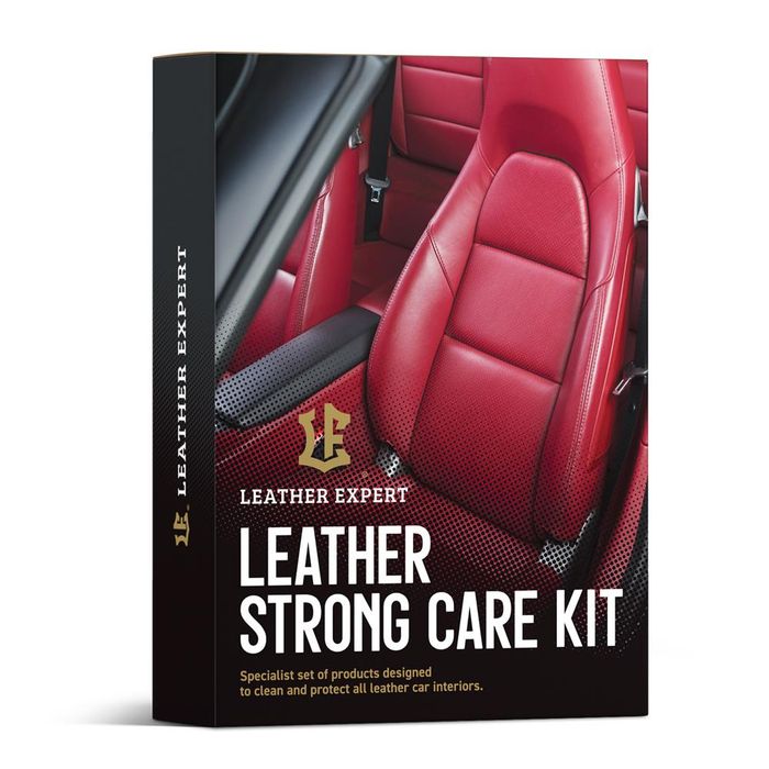комплект за почистване и грижа за кожа leather expert strong care ...