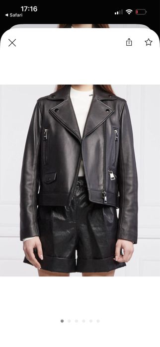 Кожено яке Karl Lagerfeld