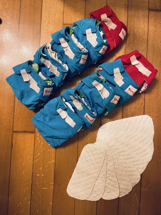 Lot 10 scutece lavabile