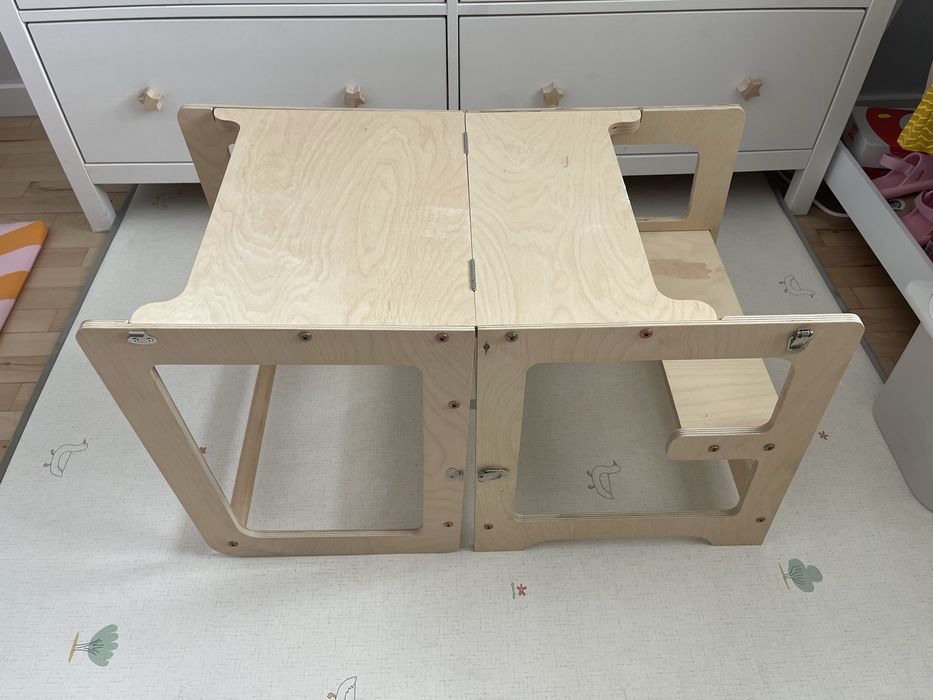 Помощна кула Монтесори 2 в 1