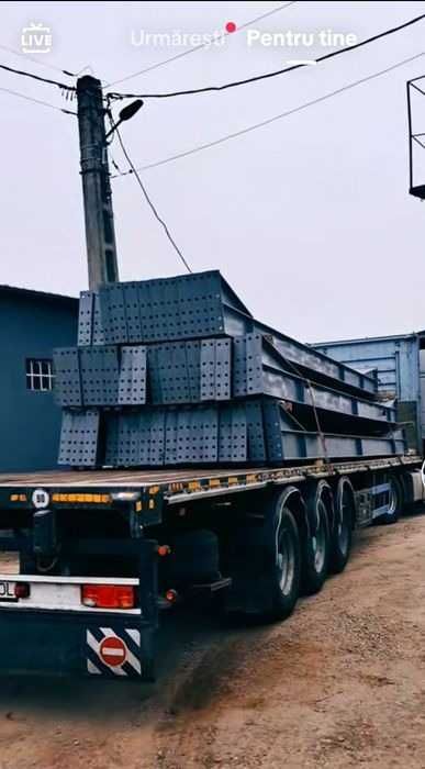 Vând hale structuri metalice, construim si montam la fata locului