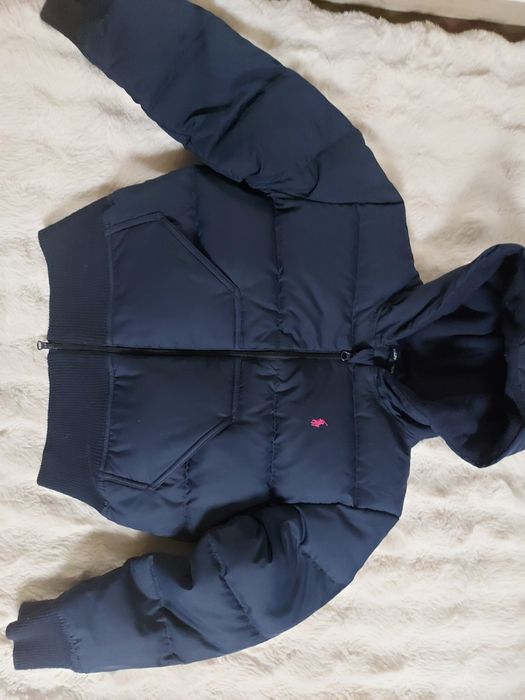 Ralph Lauren  XS 36 дамско пухено яке кропнато. 80%пух 20 пера .