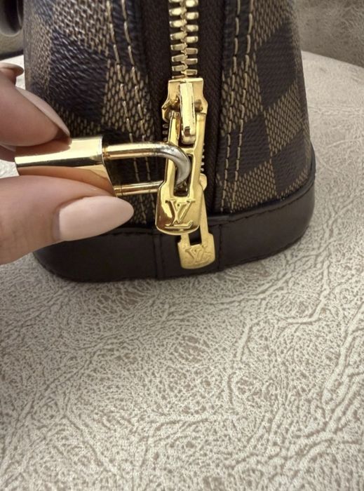 Louis Vuitton AlmaBB Brown Damier Shell  Bag