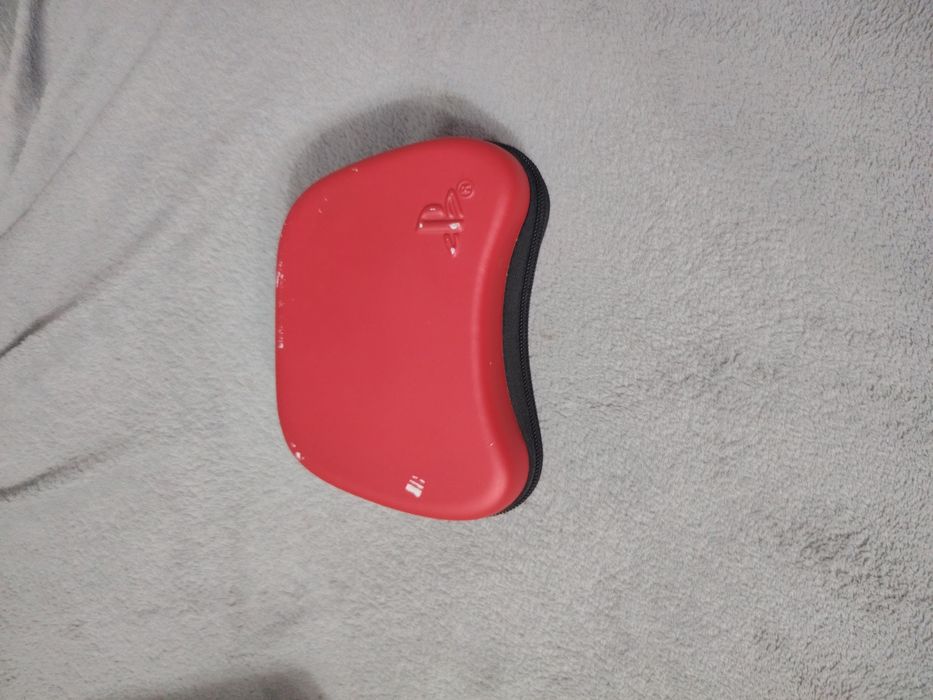 Controller ps5 original rosu + husa + husa transport