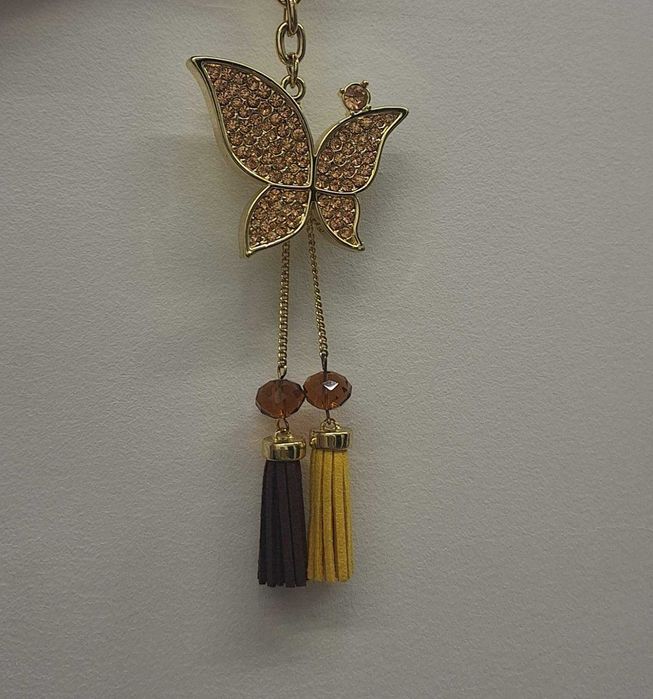 Луксозен ключодържател пеперуда с подаръчна кутия