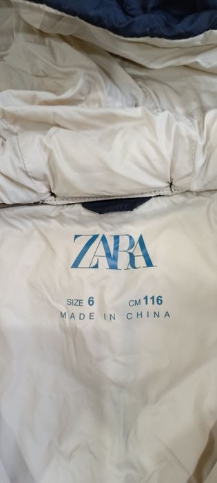 Пуховик фирмы Zara