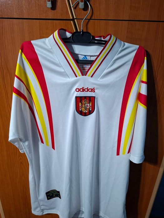 Tricou Spania Euro 1996 Away