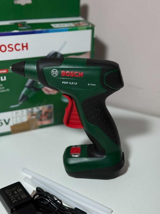Pistol de lipit cu plastic BOSCH PKP 3.6 LI, 1.5Ah
