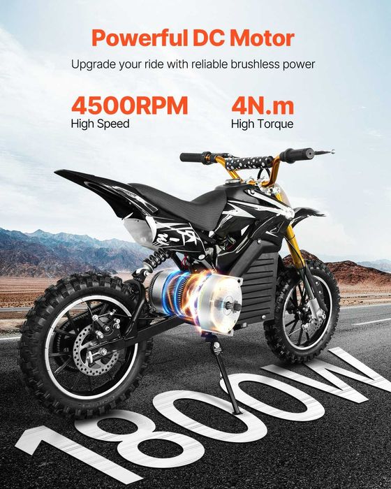 Motor DC 1800W 48V 4500rpm + controller Nou ambalat